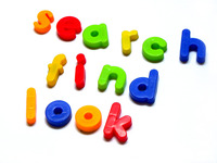 search find look