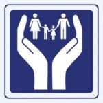 Hands of help sign