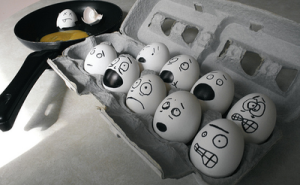 eggs crack